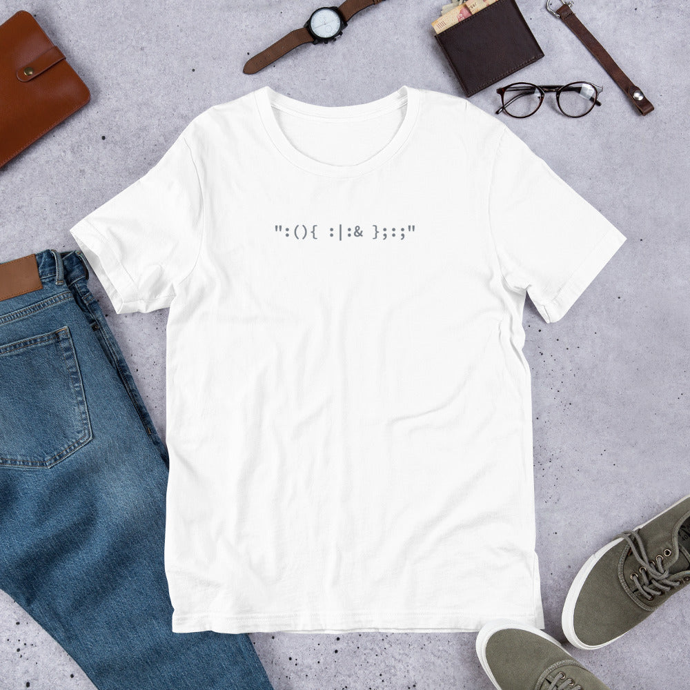 Special Characters - White Software Developer T-Shirt