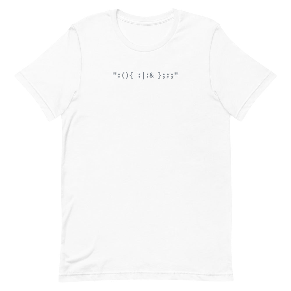 Special Characters - White Software Developer T-Shirt
